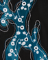 Louis Vuitton Embroidered Blouse, &pound;260, Clothing, Black, Viscose, Other view