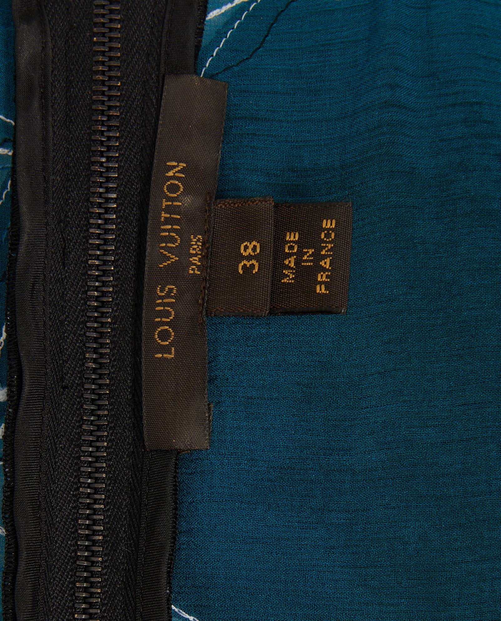 Louis Vuitton Embroidered Blouse, &pound;260, Clothing, Black, Viscose, Other view