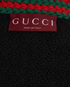 Gucci Crop Polo Top, &pound;320, Clothing, Black, Wool, Other view