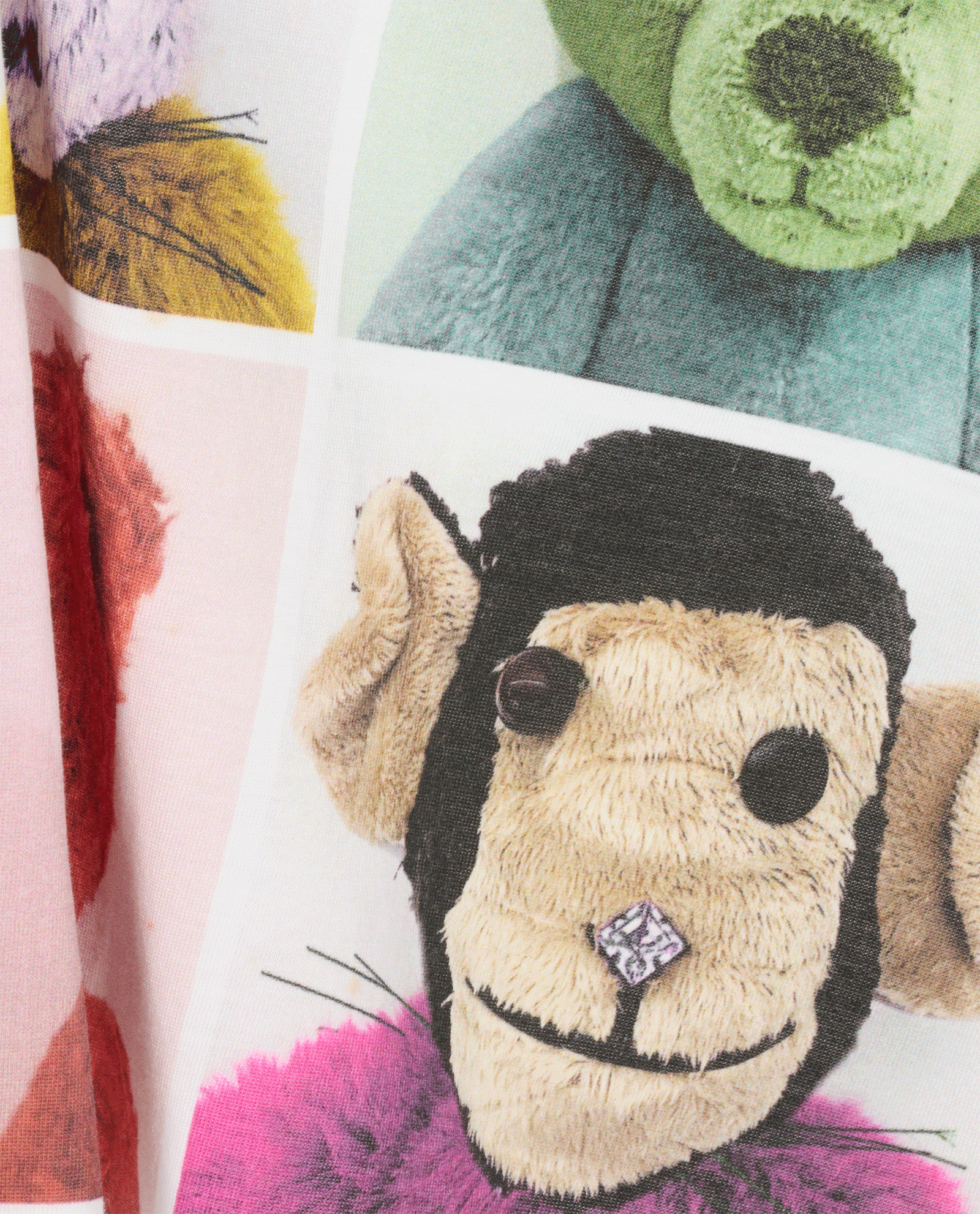 Stella McCartney Stuffed Toys T-Shirt, &pound;80, Clothing, White, Cotton, Other view