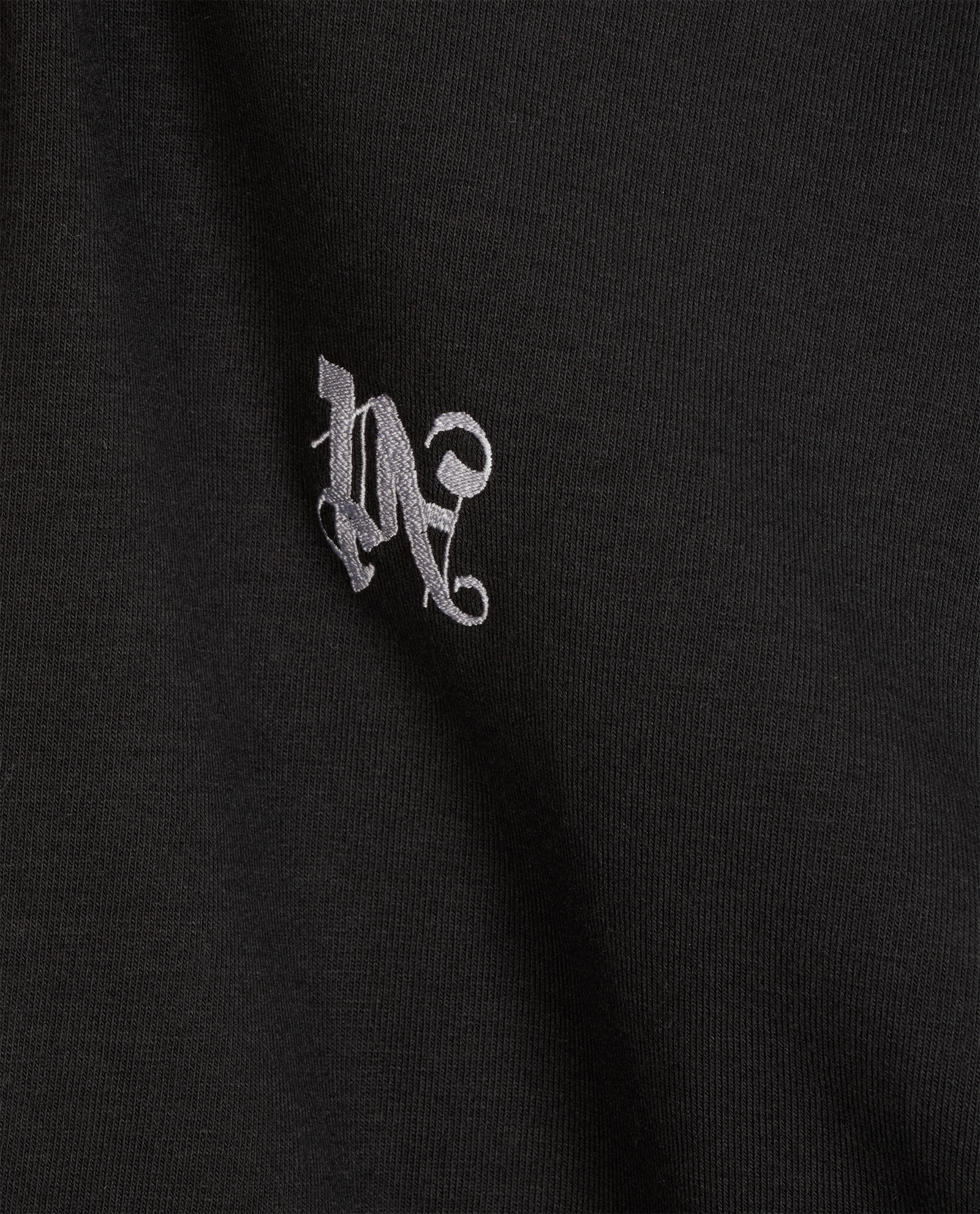 Palm Angels PA Monogram Baby T-Shirt, &pound;110, Clothing, Black, Cotton/Polyester, Other view