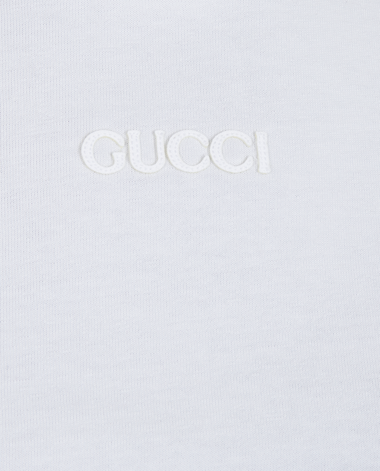 Gucci Logo Embroidered Layered T-Shirt, &pound;150, Clothing, Blue/White, Cotton, Other view