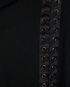 Dolce & Gabbana Side Laced Top, &pound;295, Clothing, Black, Viscose, Other view