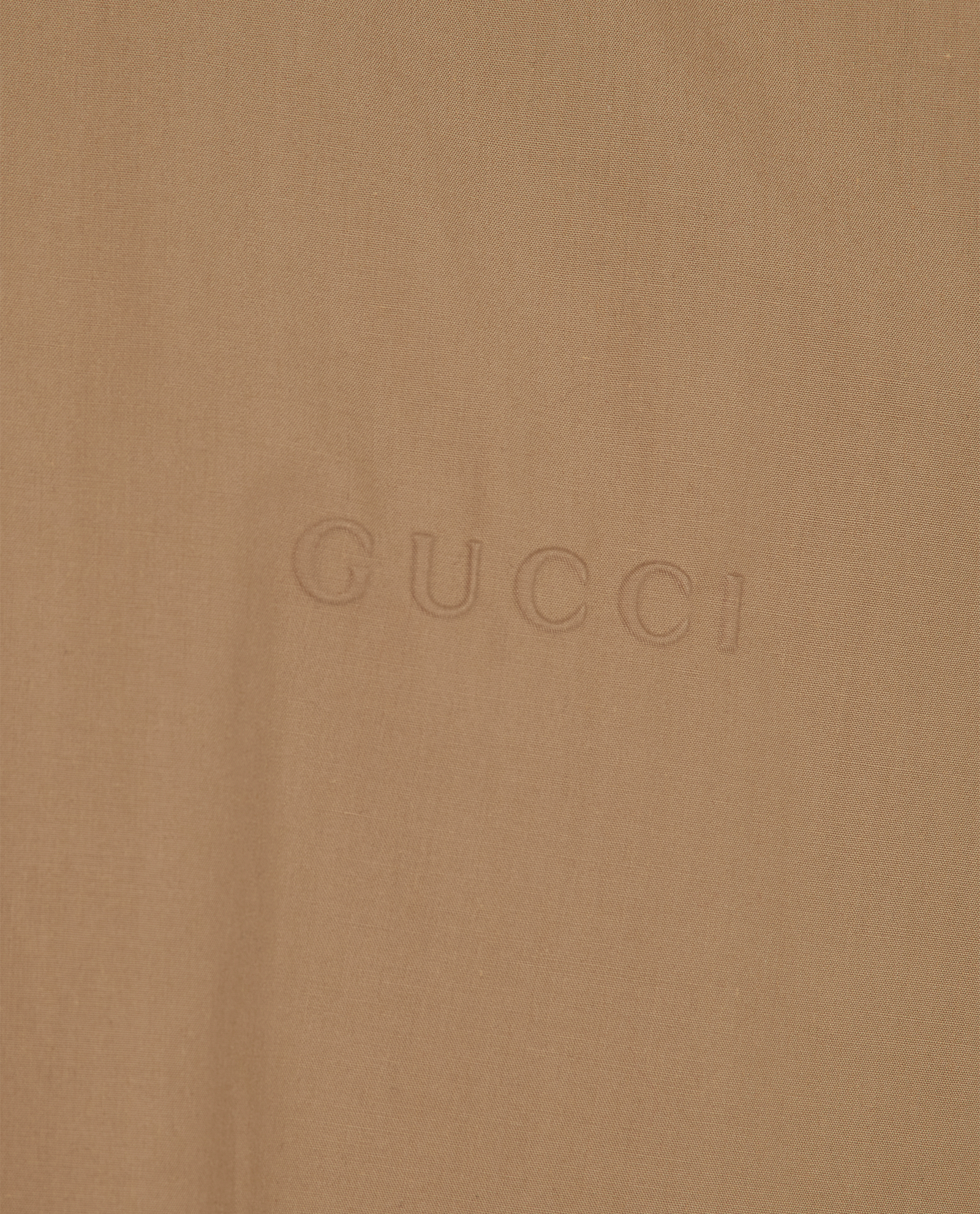 Gucci Logo Classic Shirt, &pound;175, Clothing, Beige, Cotton, Other view