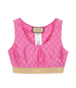 Gucci GG Crop Top, &pound;110, Clothing, Pink, Silk, Front view