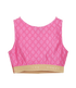 Gucci GG Crop Top, &pound;110, Clothing, Pink, Silk, Back view