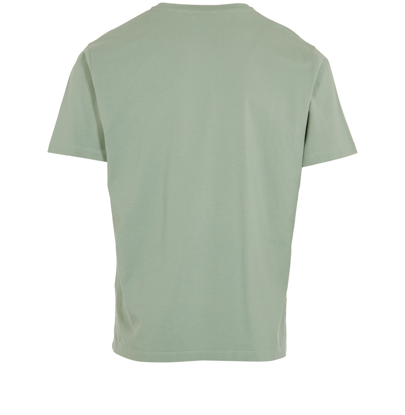 Balmain Logo Embossed T-Shirt, &pound;130, Clothing, Green, Cotton, Back view