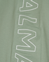 Balmain Logo Embossed T-Shirt, &pound;130, Clothing, Green, Cotton, Other view
