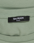 Balmain Logo Embossed T-Shirt, &pound;130, Clothing, Green, Cotton, Other view