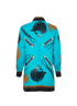 Gucci Equestrian Print Shirt, &pound;320, Clothing, Blue, Silk, Back view