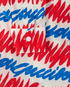 Gucci 'Loves You' Shirt, &pound;250, Clothing, Blue/Cream/Red, Silk, Other view