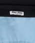 Miu Miu Two Tone Shirt, &pound;195, Clothing, Black/Blue, Silk, Other view