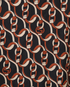 Gucci Interlocking G Chain Shirt, &pound;295, Clothing, Black/Brown, Silk, Other view