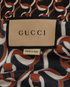 Gucci Interlocking G Chain Shirt, &pound;295, Clothing, Black/Brown, Silk, Other view