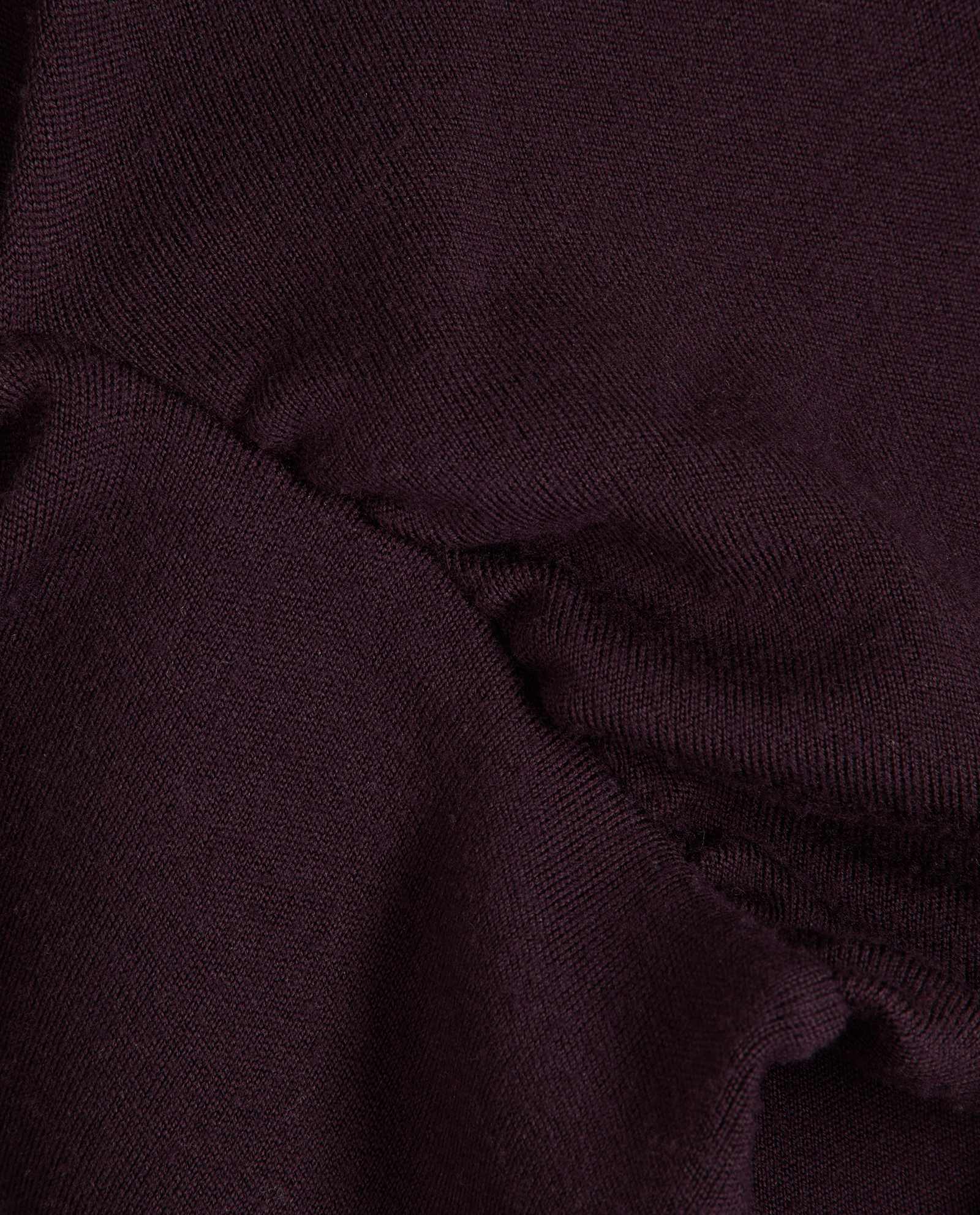 Saint Laurent Cross Over Top, &pound;450, Clothing, Burgundy, Wool, Other view