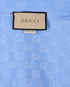 Gucci GG Supreme Oxford Shirt, &pound;350, Clothing, Blue, Cotton, Other view