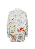 Gucci Fading Floral Shirt, &pound;350, Clothing, White, Cotton, Back view