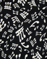 Miu Miu Music Note Blouse, &pound;190, Clothing, Black, Viscose, Other view