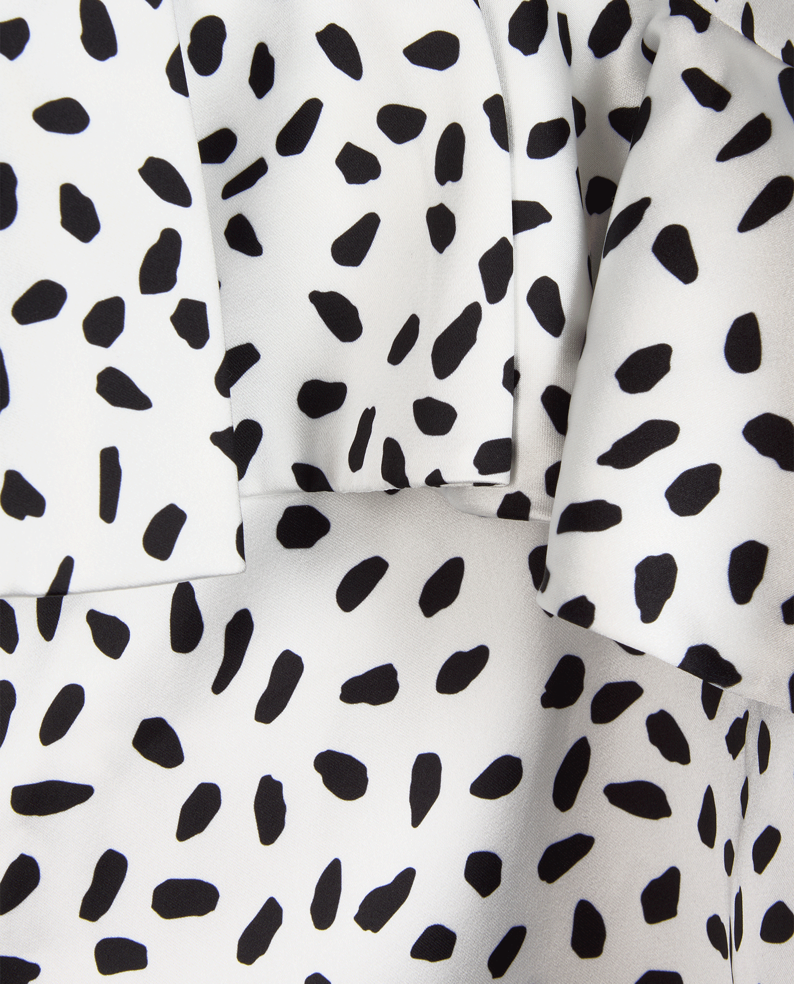 Self-Portrait Polka Dots Blouse, &pound;120, Clothing, White, Polyester, Other view