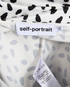 Self-Portrait Polka Dots Blouse, &pound;120, Clothing, White, Polyester, Other view