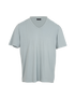 Joseph V Neck Top, &pound;95, Clothing, Green, Cotton, Front view