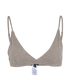 Joseph Stretched Bralette, &pound;90, Clothing, Taupe, Cashmere, Front view