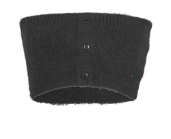 Jacquemus Le Bandeau Neve Strapless Top, Poly, Black, Sz M, 3*