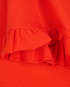 Ganni Ruffle Blouse, &pound;60, Clothing, Red, Polyester, Other view