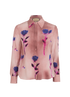 Gucci Floral Print Shirt, &pound;250, Clothing, Pink, Silk, Front view