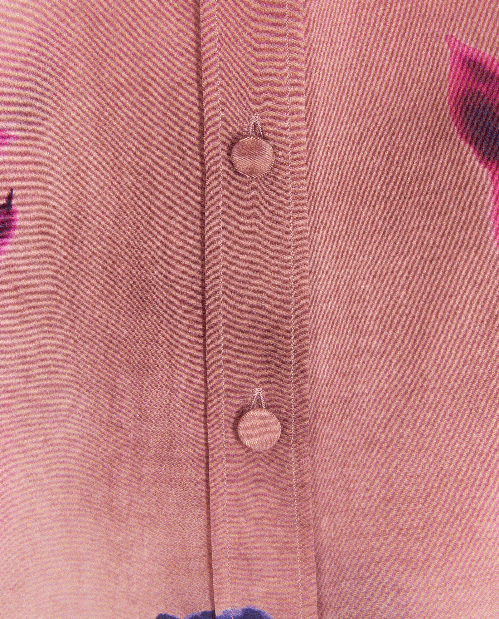 Gucci Floral Print Shirt, &pound;250, Clothing, Pink, Silk, Other view