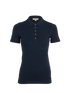 Burberry Polo Shirt, &pound;150, Clothing, Navy, Cotton, Front view