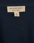 Burberry Polo Shirt, &pound;150, Clothing, Navy, Cotton, Other view