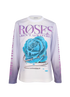 Burberry Roses Long Sleeve T-Shirt, &pound;150, Clothing, Purple, Polyester, Front view