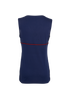 Gucci V-Neck Vest Top, &pound;180, Clothing, Navy, Modal, Back view