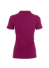 Burberry Polo T-Shirt, &pound;110, Clothing, Purple, Cotton, Back view