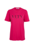 Valentino VLTN T-Shirt, &pound;150, Clothing, Pink, Cotton, Front view