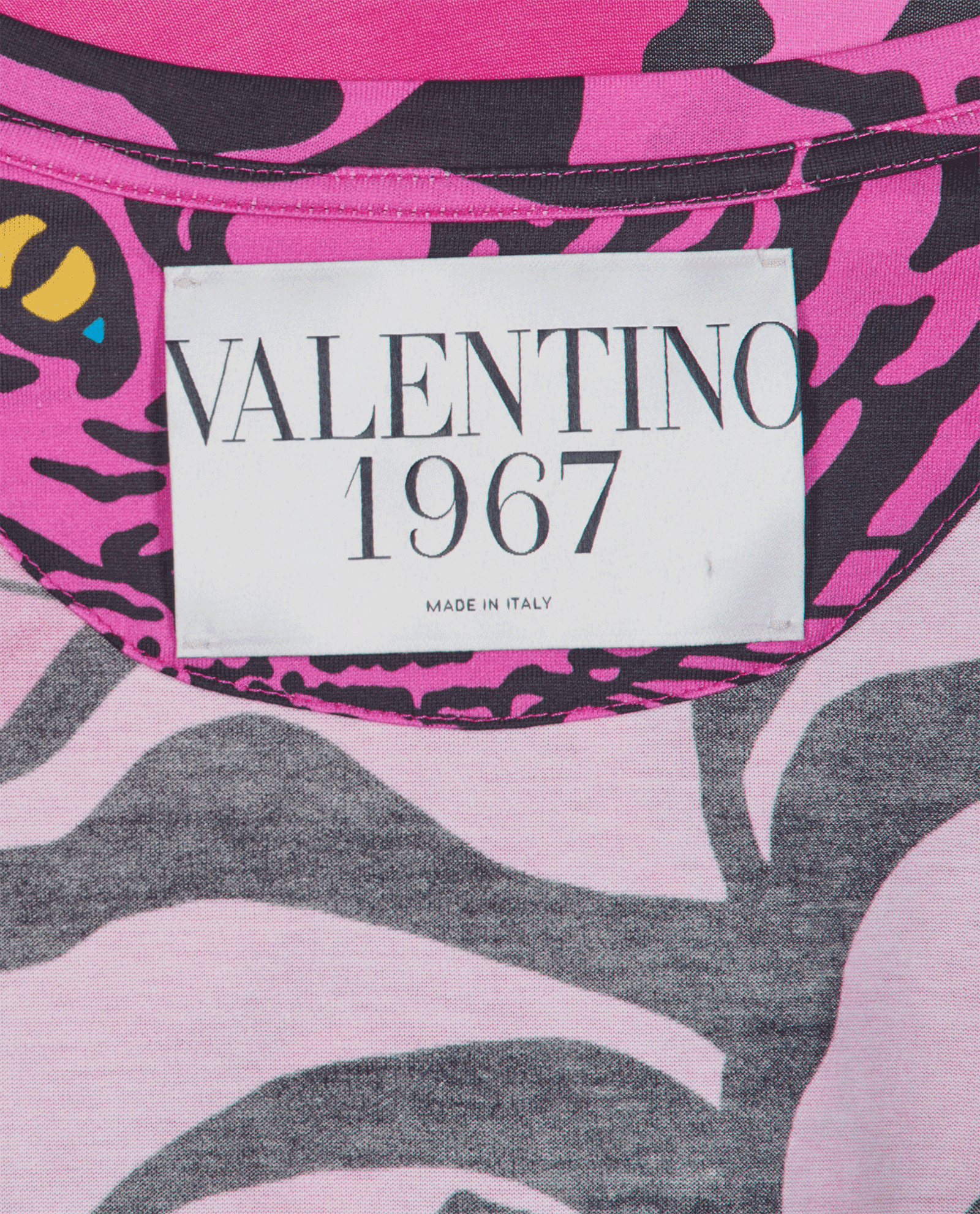 Valentino Tiger T-Shirt, &pound;95, Clothing, Pink, Cotton, Other view