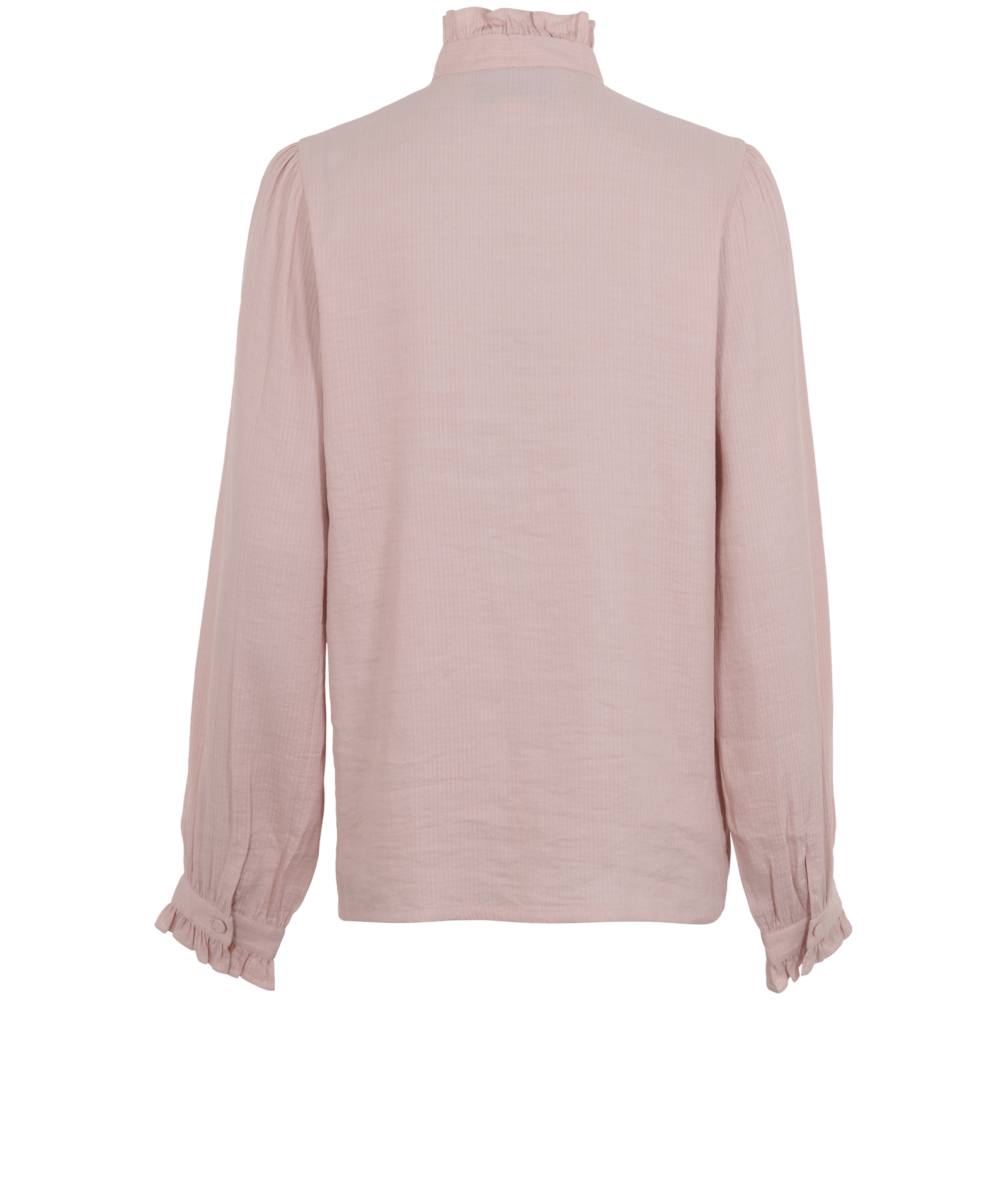 Gucci Frilly Shirt, &pound;210, Clothing, Pink, Silk, Back view