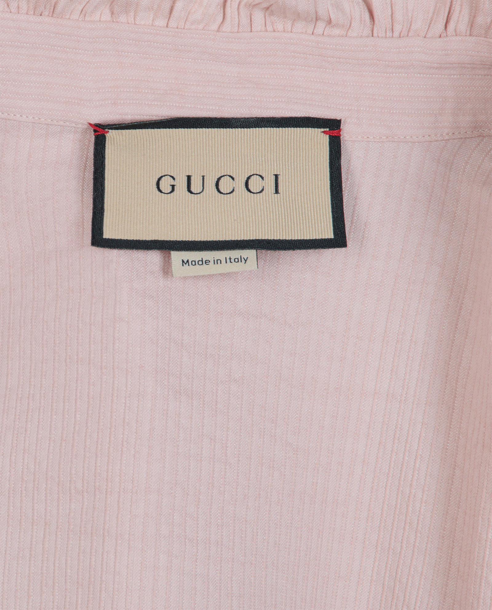 Gucci Frilly Shirt, &pound;210, Clothing, Pink, Silk, Other view
