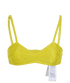 Gucci GG Bra Top, &pound;230, Clothing, Yellow, Silk, Front view