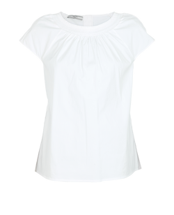 Prada Off Shoulder Top, Cotton, White, UK14, 1*
