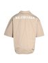 Balenciaga Oversized Logo Shirt, £220, Clothing, Beige, Cotton, Back view