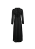 The Row Maxi Blouse, £550, Clothing, Black, Silk, Back view