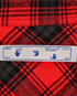 Off-White Stencil Check Shirt, &pound;150, Clothing, Red, Cotton/Polyester (Polymer), Other view