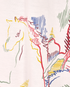 Hermes Horse T-Shirt, &pound;260, Clothing, White, Cotton, Other view
