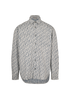 Christian Dior Oblique Overshirt, £695, Clothing, Blue/White, Cotton, Front view