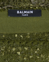 Balmain Tweed Crop Top, £310, Clothing, Green, Viscose, Other view