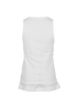 Bottega Veneta Crystal Embellished Vest, £190, Clothing, White, Cotton, Back view