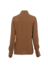Saint Laurent Blouse, &pound;250, Clothing, Brown, Silk, Back view