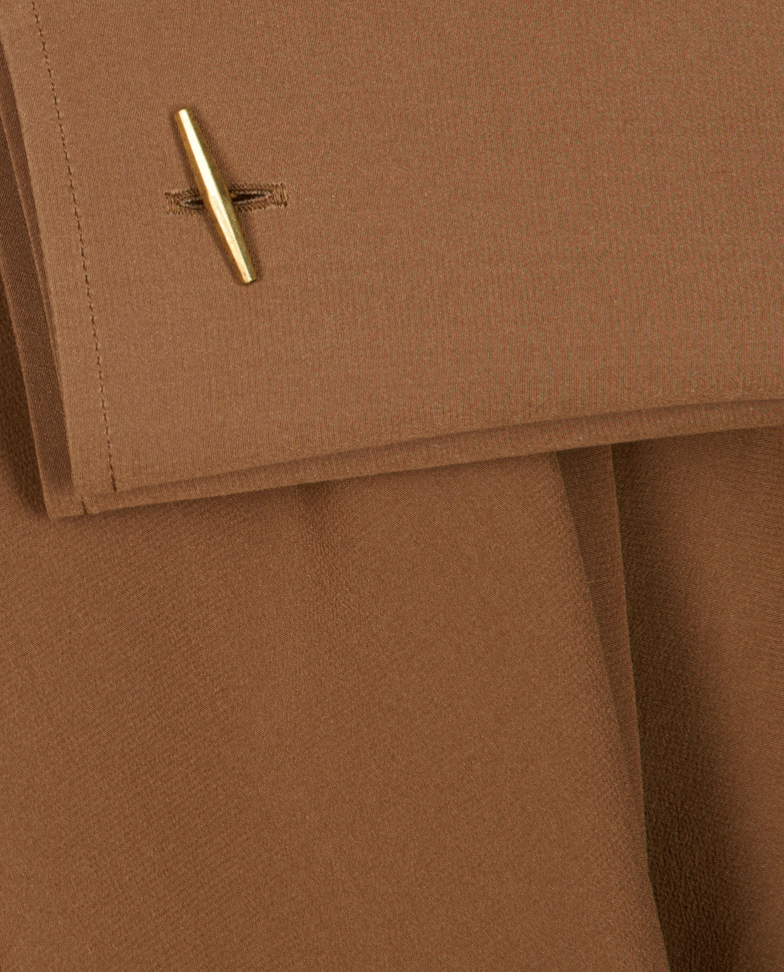 Saint Laurent Blouse, &pound;250, Clothing, Brown, Silk, Other view